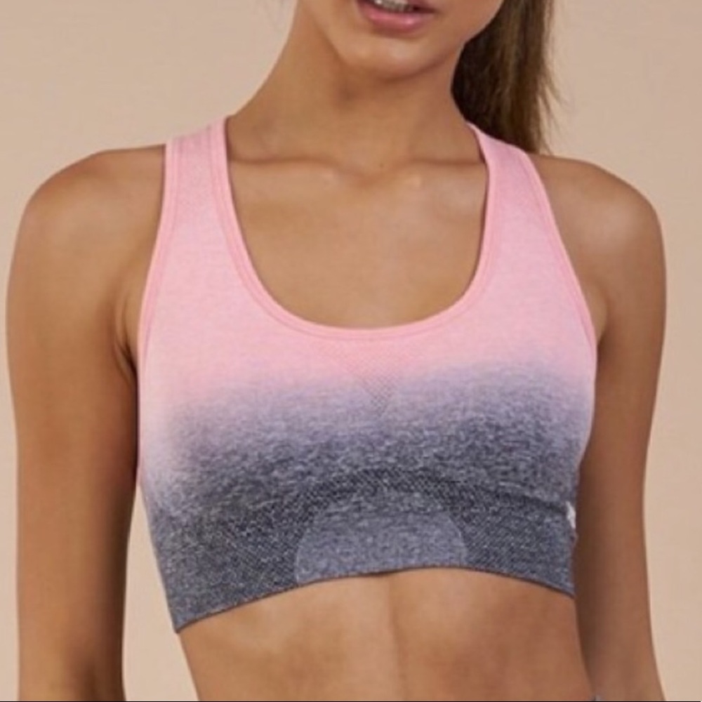 Gymshark Ombré Seamless Sport Bra Top